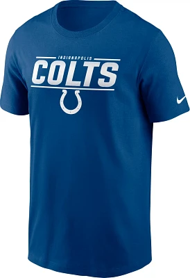 Nike Men's Indianapolis Colts Team Muscle Short Sleeve T-shirt                                                                  