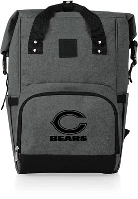 Picnic Time Chicago Bears On The Go Roll-Top Cooler Backpack                                                                    