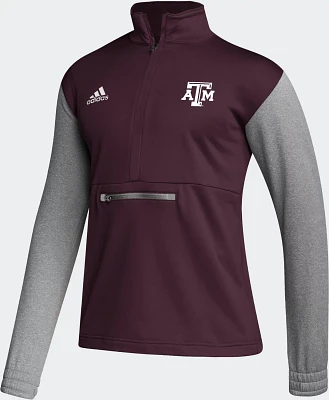 adidas Men's Texas A&M University Team Issue 1/4-Zip Pullover