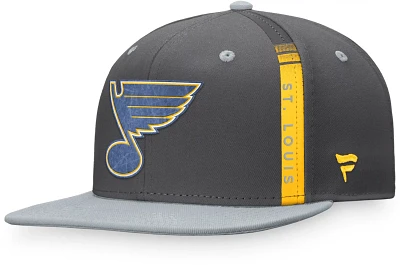 Fanatics Men's St. Louis Blues Authentic Pro Home Ice Snapback Cap                                                              