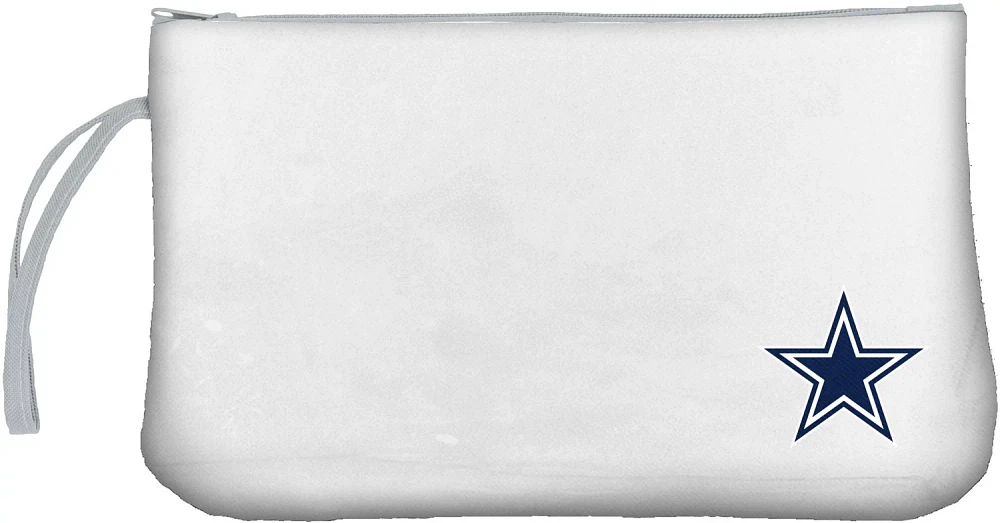 Logo Brands Dallas Cowboys Clear Wristlet                                                                                       