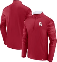 University of Oklahoma Men's Ringer 1/4-Zip Top