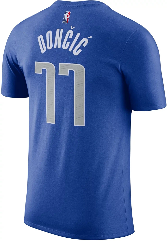 Nike Men's Dallas Mavericks Luka Doncic #77 Essential N&N T-shirt