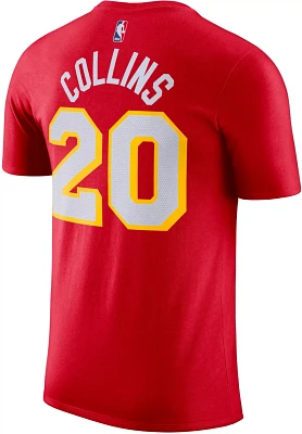 Nike Men's Atlanta Hawks John Collins Essential Name & Number Short Sleeve T-shirt