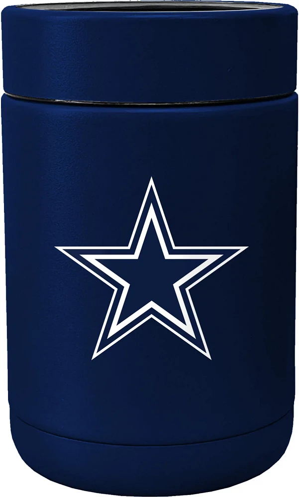 Logo Brands Dallas Cowboys 12 oz Flipside Powder Coat Coolie                                                                    