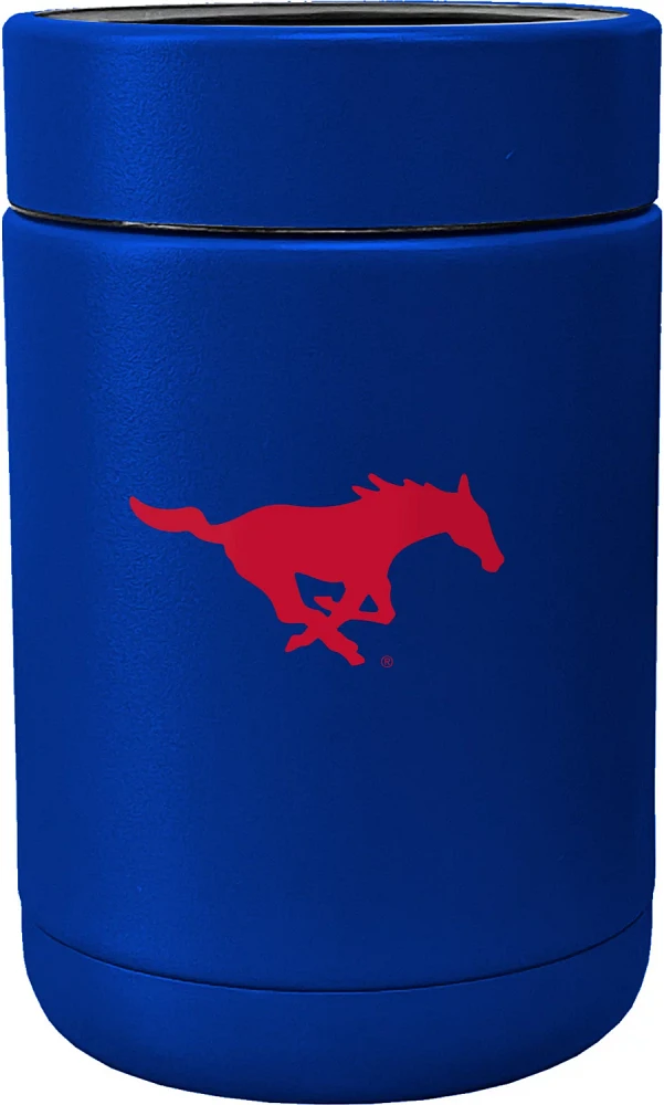 Logo Brands Southern Methodist University 12 oz Flipside Powder Coat Coolie                                                     