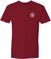 Great State Men's University of Oklahoma Vintage Whiskey Label Graphic Short Sleeve T-shirt