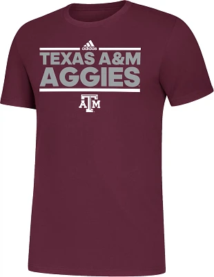 adidas Men’s Amplifier Texas A&M University T-shirt
