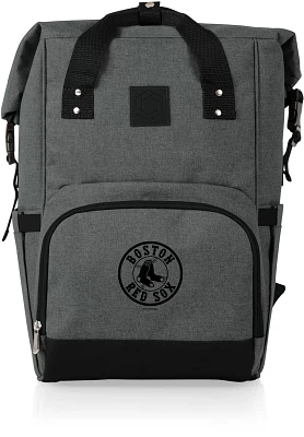 Picnic Time Boston Red Sox On The Go Roll-Top Cooler Backpack                                                                   