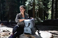 Picnic Time Colorado Rockies On The Go Roll-Top Cooler Backpack                                                                 