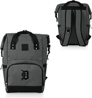 Picnic Time Detroit Tigers On The Go Roll-Top Cooler Backpack                                                                   