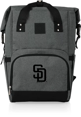 Picnic Time San Diego Padres On The Go Roll-Top Cooler Backpack                                                                 