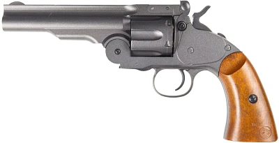 Barra Airguns Schofield Gunmetal .177 5 in Airsoft Revolver                                                                     
