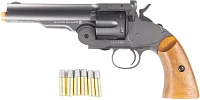 Barra Airguns Schofield Gunmetal 6mm 5 in Airsoft Revolver                                                                      