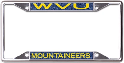 WinCraft University of West Virginia Metallic License Plate Frame                                                               