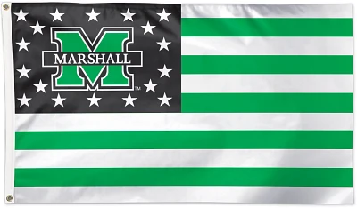 WinCraft Marshall University 3 ft x 5 ft Deluxe Americana Flag                                                                  