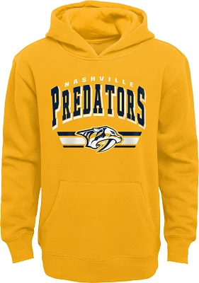 Outerstuff Kids' Nashville Predators Players Pullover Hoodie                                                                    