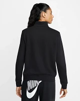 Nike Women's Club Fleece 1/4-Zip Pullover Sweatshirt