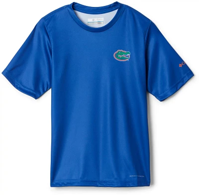 Columbia Sportswear Youth University of Florida Terminal Tackle Short Sleeve Shirt