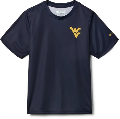 Columbia Sportswear Youth West Virginia University Terminal Tackle Short Sleeve Shirt