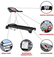 Sunny Health & Fitness Smart Treadmill with Auto Incline                                                                        