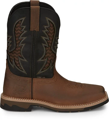 Justin Men’s Stampede Bolt Composite Toe Work Boots