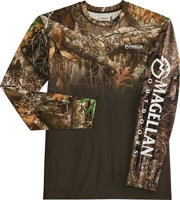 Magellan Outdoors HuntGear RealTree Edge Ombre Long Sleeve Crew T-shirt