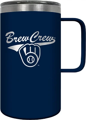 Great American Products Milwaukee Brewers 18oz Hustle Travel Mug                                                                