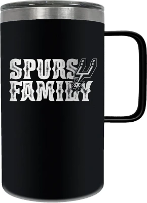 Great American Products San Antonio Spurs 18oz Hustle Travel Mug                                                                