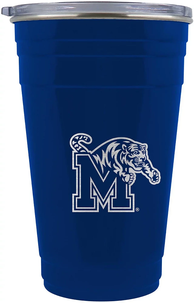 Great American Products University of Memphis 22 oz Tailgater Travel Tumbler                                                    