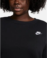 Nike Women’s Sportswear Club Fleece Oversized Crew Plus Sweatshirt