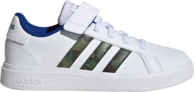 adidas Boys' Grand Court Camo Shoes                                                                                             