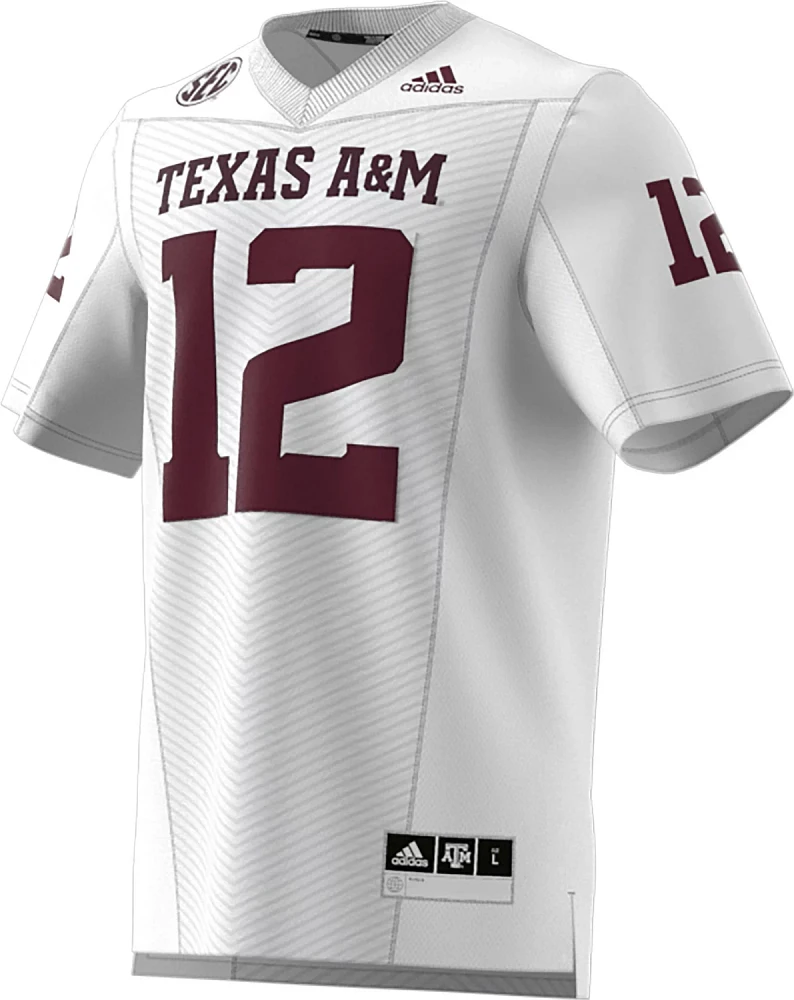 adidas Men's Texas A&M University Premier Football Jersey                                                                       