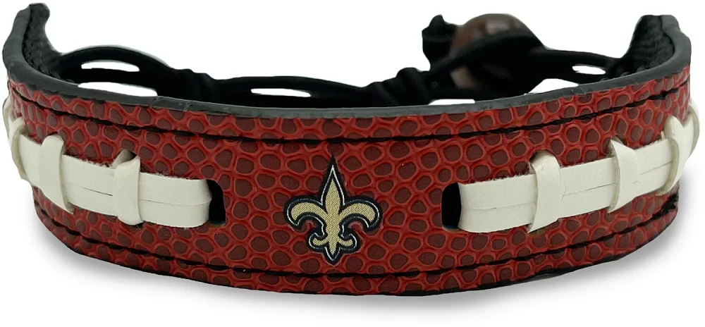 Pets First New Orleans Saints Pebble Grain Human Bracelet                                                                       