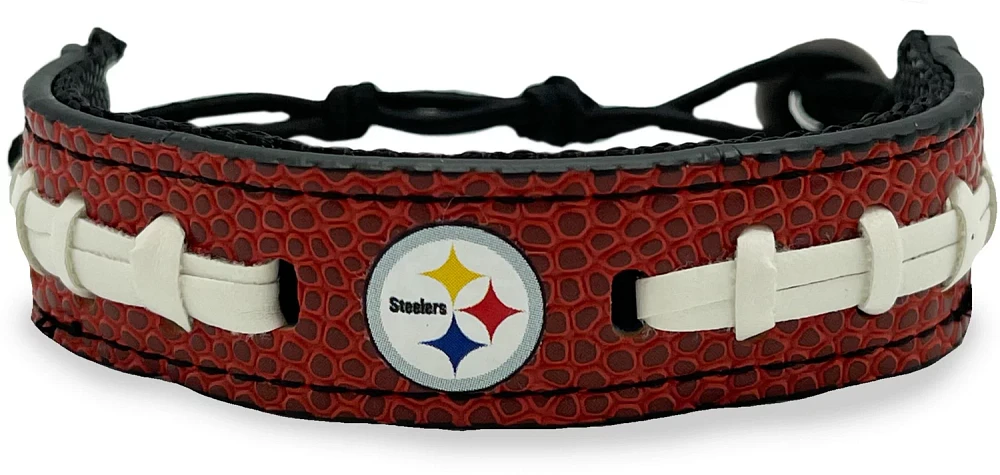 Pets First Pittsburgh Steelers Pebble Grain Human Bracelet                                                                      