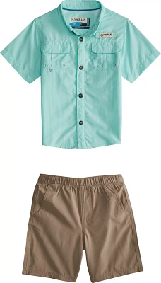 Magellan Outdoors Boys' Laguna Madre Caddo Lake Shirt And Shorts Set