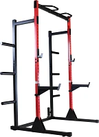 CAP Barbell Strength Power Rack Sports Edition + 1/2 Rack Conversion                                                            