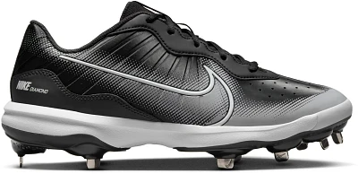 Nike Men's Alpha Huarache Varsity 4 Low Metal Baseball Cleats