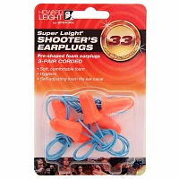 Howard Leight Super Leight Shooters Form Corded Earplugs 3-pack                                                                 