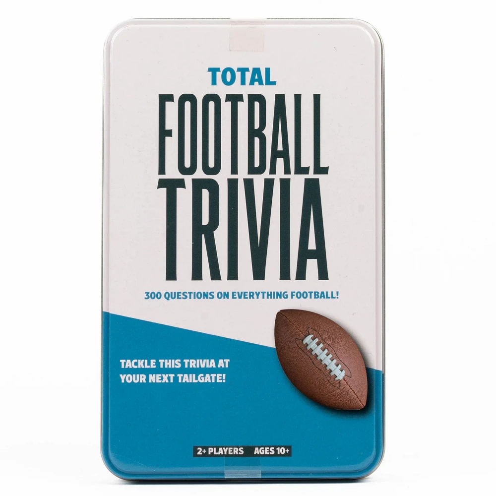 Professor Puzzle Total Football Trivia Tin                                                                                      