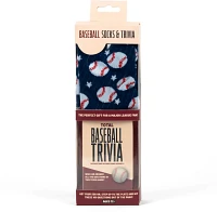 Professor Puzzle Baseball Socks and Trivia Gift Set                                                                             