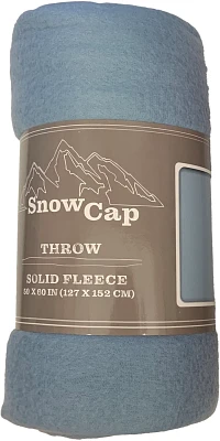 Snowcap 50 x 60 Fleece Throw Blanket