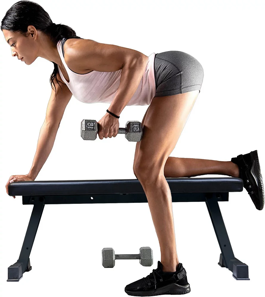 CAP Barbell Strength Foldable Flat Bench                                                                                        