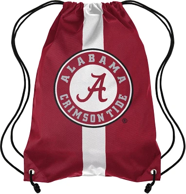 Forever Collectibles University of Alabama Team Stripe Drawstring Backpack                                                      