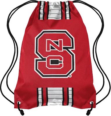 Forever Collectibles North Carolina State University Team Stripe Drawstring Backpack                                            