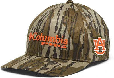 Columbia Sportswear Men’s Auburn University Collegiate PHG Camo Ball Cap                                                      