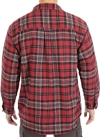 Smith's Workwear Men's Sherpa-Lined Flannel Jacket