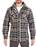 Smith's Workwear Men's Sherpa Lined Microfleece Shirt Jacket