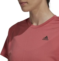 adidas Women’s Run Icon 3-Stripes T-Shirt