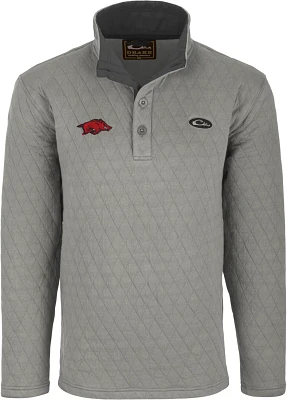 Drake Men’s University of Arkansas Delta Quilted Sweatshirt